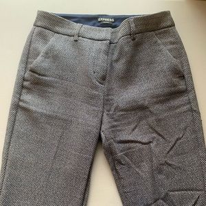 Express Columnist ankle pant - tweed